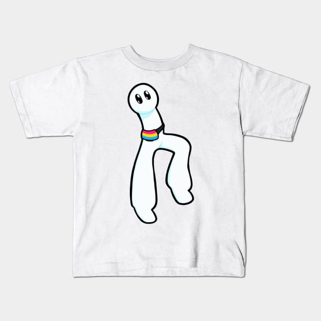 Fresno Nightcrawler - Pansexual Kids T-Shirt by WhiteRabbitWeirdo